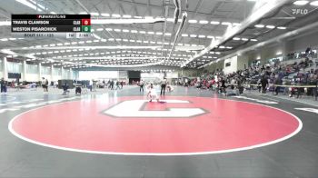 125 lbs Round 2 - Travis Clawson, Clarion vs Weston Pisarchick, Clarion