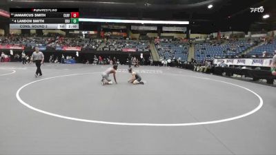 125 lbs Cons. Round 2 - Jamarcus Smith, Cleary vs 4 Landon Smith, Embry-Riddle