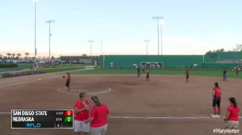 San Diego State vs Nebraska Mary Nutter