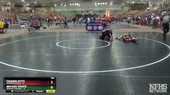 106 lbs Semis & 1st Wb (8 Team) - Bryson Moats, Bradley Central vs Tanner Kitts, Knoxville Halls