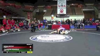 170 lbs Round 2 (16 Team) - Noah Pettit, NAWA vs Cameron Isenogle, SAWA