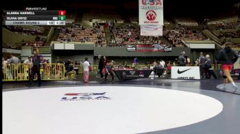 Champ. Round 2 - Alanna Harwell vs Olivia Ortiz, Blazers Wrestling Club