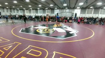 155 lbs Champ. Round 3 - Annalie Carlson, Castle View vs Kallie Bauer, Natrona County