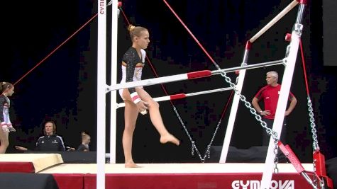 Senna Deriks On Bars, Training Day 1 - Gymnix 2016
