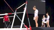 Laura Waem (Belgium) on Bars, Training Day 1 - Gymnix 2016