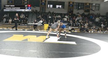117 lbs Semifinal - Josey Wehr, Eastern vs Tamara Humphries, Pitt.-Johnstown