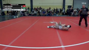80 lbs Cons. Round 3 - Liam DeFoe, Jack Pine Savage vs Jack Oellien, Grynd Wrestling