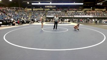 144 lbs 5th Place Match - Trevin Maciel, Great Bend HS vs Jet Millison, Basehor-Linwood HS