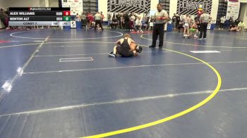 116 lbs Consy 7 - Alex Williams, Rambler W.C. vs Benton Alt, Orchard W.C.