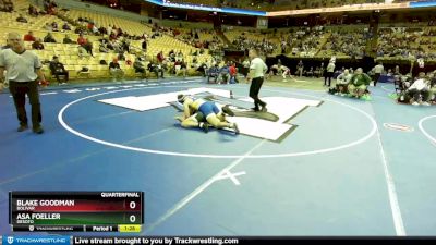 190 Class 3 lbs Quarterfinal - Blake Goodman, Bolivar vs Asa Foeller, DeSoto