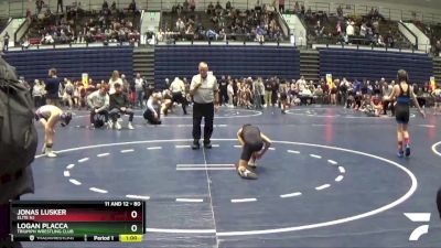 80 lbs Semifinal - Logan Placca, Triumph Wrestling Club vs Jonas Lusker, Elite NJ