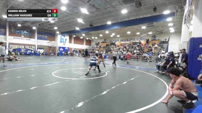 138 lbs Cons. Round 3 - William Vasquez, Carter vs Darien Miles, Alta Loma