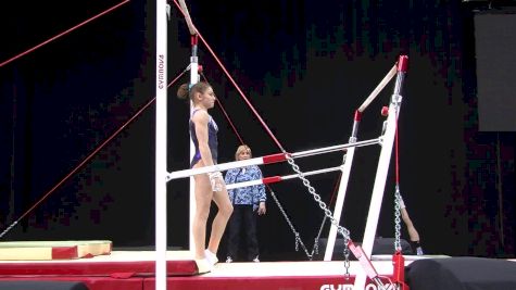 Uliana Perebinosova (Russia) Full Bar Set With Ezhova, Training Day 1 - Gymnix 2016