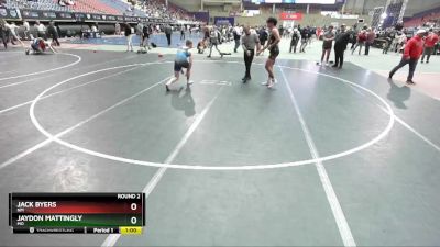 157-158 lbs Round 2 - Jaydon Mattingly, MO vs Jack Byers, NM