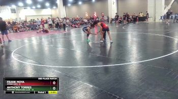 126 lbs Finals (8 Team) - Anthony Torres, Miramar Wrestling Club vs Frank Moya, Straw Hats