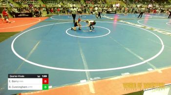 73 lbs Quarterfinal - Emmeline Barry, Nebraska Wrestling Academy vs Brynn Cunningham, Upper Township