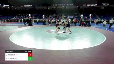 190 lbs Consi Of 32 #1 - Quintin Tetreault, Alvirne vs Niall O'Riain, Brookline