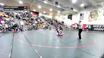 132 lbs Cons. Round 2 - Joshua Contreras, Mountain View vs Joshua Mort, Palmdale