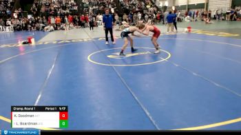 139-148 lbs Champ. Round 1 - Levi Boardman, Johnson County Central vs Kaedun Goodman, Golden Eagles