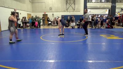 200 lbs Rr Rnd 1 - Jenna Chapman, Albert Gallatin vs Harley Smith, Kiski