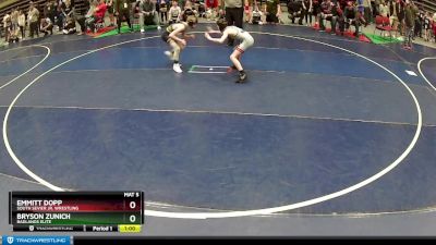 74 lbs Cons. Round 4 - Emmitt Dopp, South Sevier Jr. Wrestling vs Bryson Zunich, Badlands Elite