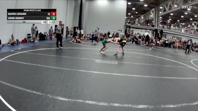 98 lbs Round 2 (6 Team) - Gavin Lezark, Frost Gang vs John Kenny, Broad Axe Gold