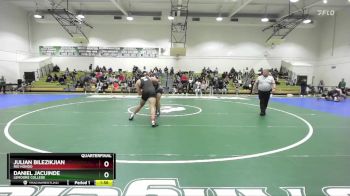 285 lbs Quarterfinal - Julian Bilezikjian, Rio Hondo vs Daniel Jacuinde, Lemoore College