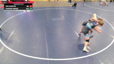 Junior Girls - 125 lbs Semis - Ava Strayer, Region Wrestling Academy vs Kooper Griggs, Colorado