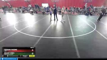 97 lbs 2nd Place Match - Teghan Moore, LAW vs Grant Shea, Fox Valley Elite