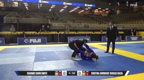 Cristina Annmarie Vargas Salva vs Charmie Dawn Smith 2025 Pan Jiu Jitsu IBJJF Championship