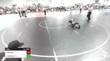 54 lbs Semifinal - Uriah Barabin, Elk Grove Wr Ac vs Hanley Swanson, Pride WC