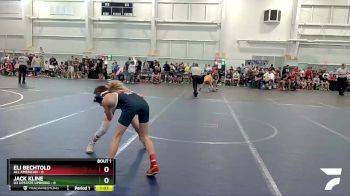 72 lbs Round 1 (6 Team) - Jack Kline, U2 Upstate Uprising vs Eli Bechtold, All American