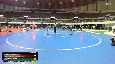 National 6-8 80 Semifinal - Odin Puckett, WTF vs Braylon Decker, Poquoson Athletic Association