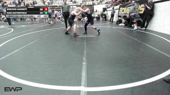 100-110 lbs 3rd Place - Breckin Garrett, Shelton Wrestling Academy vs Sam Satterfield, Tulsa Blue T Panthers