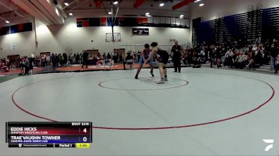 190 lbs Cons. Round 2 - Trae`Vaughn Towner, Twisted Joker Wrestling vs Eddie Hicks, Gunston Wrestling Club