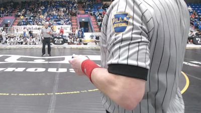 215 lbs Qtr-finals - Liam Stoneback, Saucon Valley vs Jesse Calhoun, Chestnut Ridge