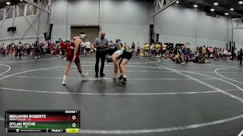 150 lbs Round 1 (8 Team) - Benjamin Roberts, Impact Black vs Dylan Roche, Mavericks