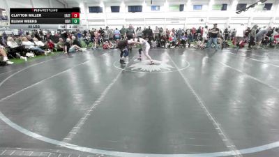 88 lbs Round Robin 2 - Clayton Miller, Eastwood Eagles - EL vs Elijah Weeks, Revival Pink - EL