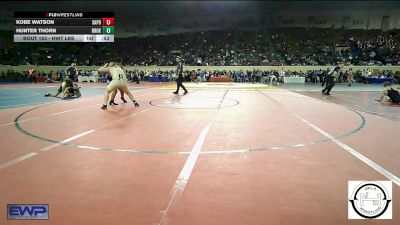 Consi Of 32 #1 - Kobe Watson, Sapulpa Jr High vs Hunter Thorn, Broken Arrow