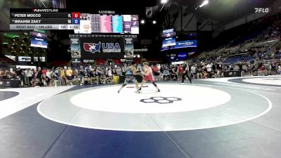 190 lbs Quarters - Peter Mocco, FL vs Ibrahim Zaky, VA