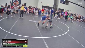 82 lbs Round 1 - Bryce Whitesides, Summerville Takedown vs James Ellis, Tomahawks