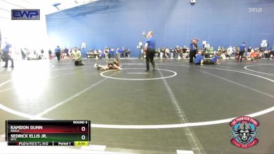 90-95 lbs Round 5 - Sedrick Ellis Jr., WTC vs Kamdon Gunn, Paola