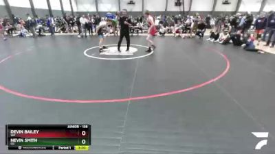 138 lbs Cons. Round 2 - Devin Bailey, WA vs Nevin Smith, CO