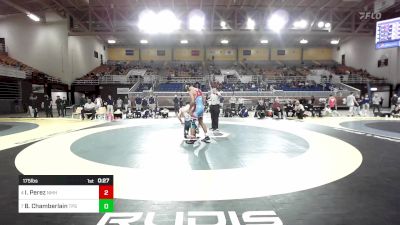 175 lbs Consolation - Isael Perez, Northfield Mt. Hermon vs Brian Chamberlain, The Phelps School