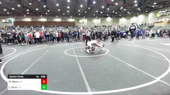 113 lbs Quarterfinal - Michael Bess, Independent vs Levi Byrd, Wyoming Underground