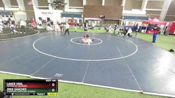 88 lbs Cons. Semi - Lance Vigil, Pomona WC Colorado vs Zeke Sanchez, Sanderson Wrestling Academy