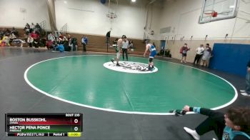 190 lbs Cons. Round 2 - Boston Busskohl, Lyman vs Hector Pena Ponce, Pinedale