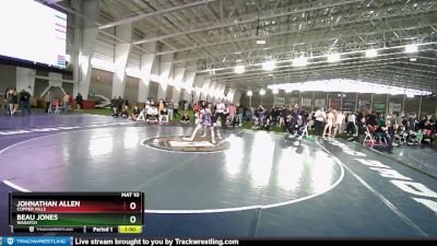 144 lbs Quarterfinal - Johnathan Allen, Copper Hills vs Beau Jones, Wasatch