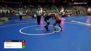 Semifinal - Kai Calcutt, Arlington Cardinals vs Logan Richard, Norman North