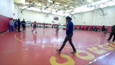 140 lbs Champ. Round 1 - Valerie Ramirez, Tahquitz vs Bowie Digregorio, Long Beach Poly